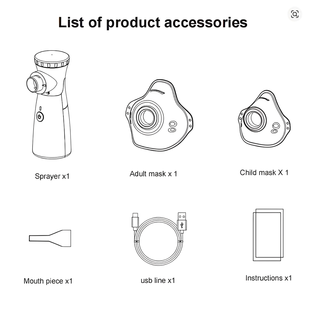 Nébuliseur Silencieux Portable